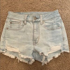 american eagle super stretch 00 jean shorts